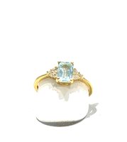 Ringe Dame in Gelbgold Topazio AN_3867Q_9K_TOPAZIO
